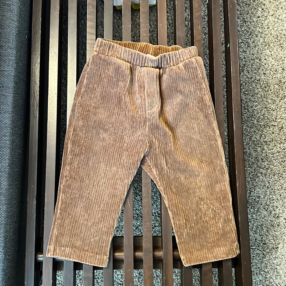 Zara cord pants 2-3T